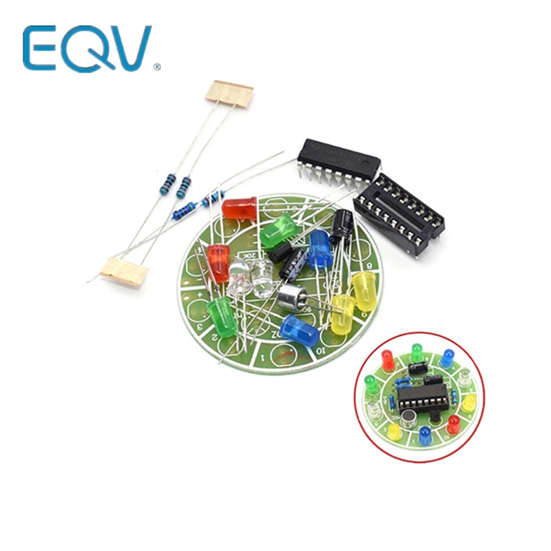 Diy Electronics News - Kit de controle de voz colorido
