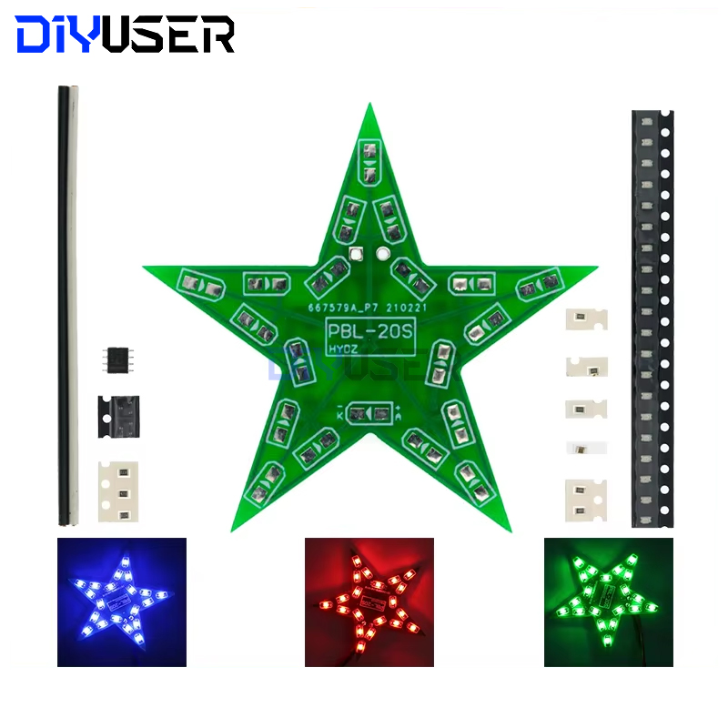 Diy Electronics News - Estudantes treinamento kit diy estrela de