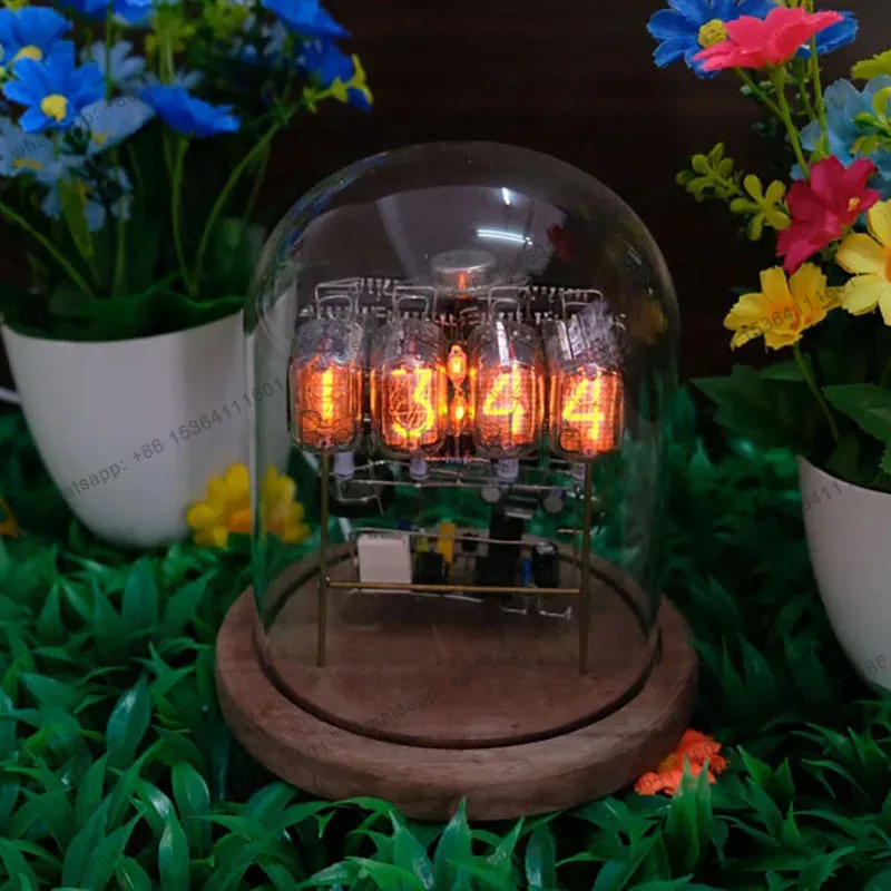 Diy Electronics Desk - Relógio Nixie IN12 com Tubo de