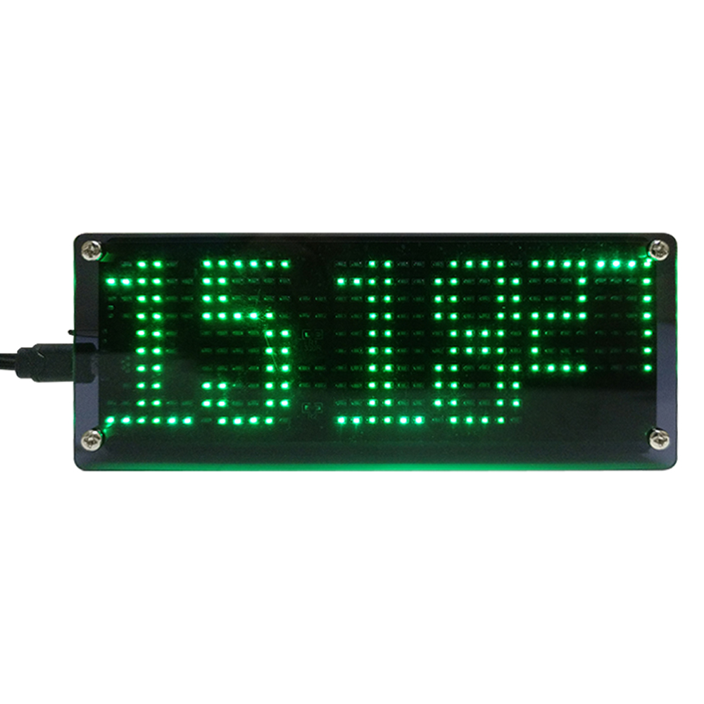 Diy Electronics News - Diy digital dot matricial relógio kit