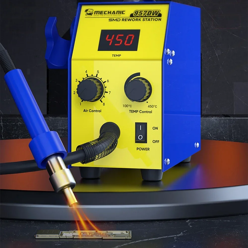 Smd Solder Paste - Estação de retrabalho mecânica 957dw, pistola