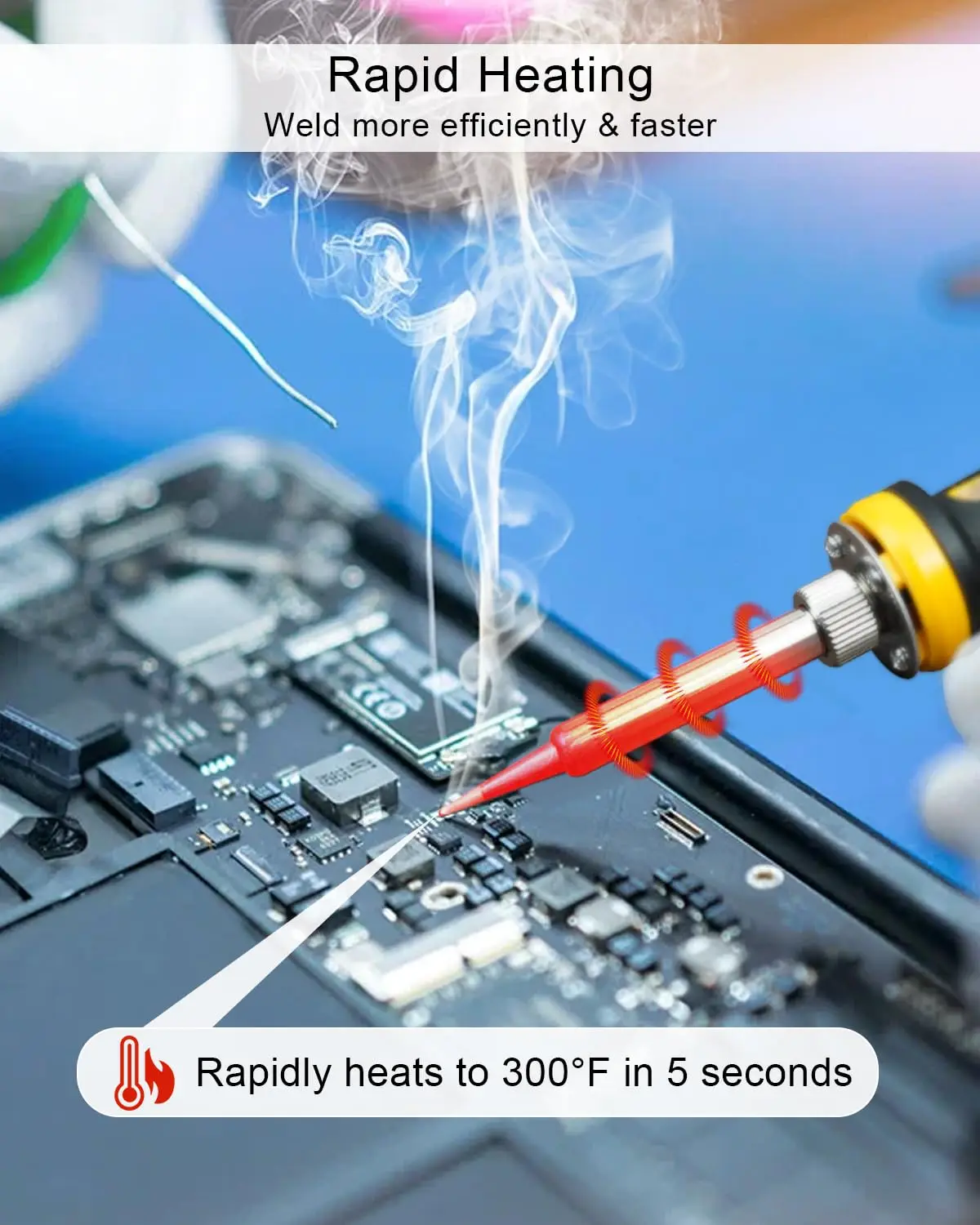 Kit de ferro de solda portátil - Diy Electronics News avaliação e preço
