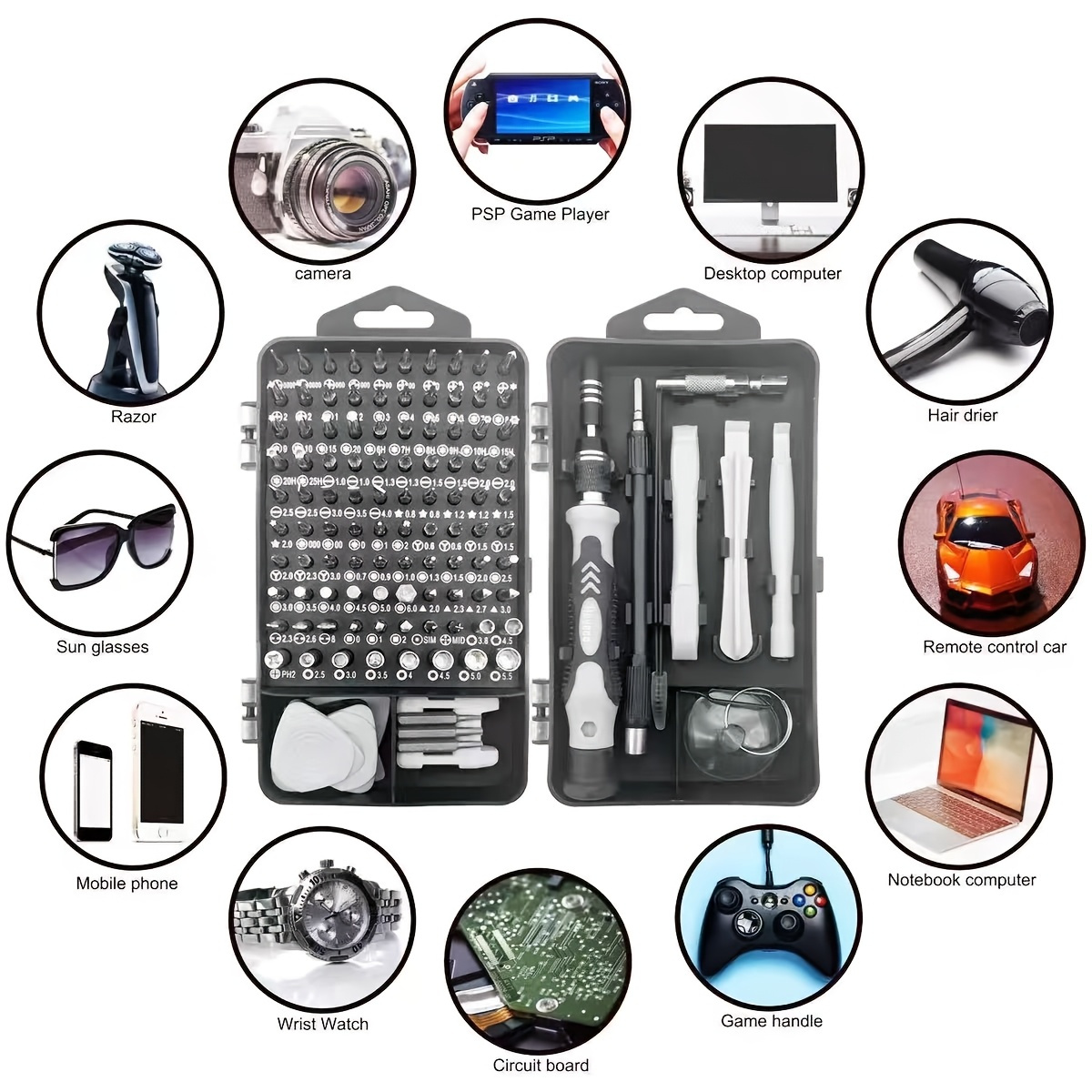 Conjunto de bits de chave de f - Diy Electronics Repair Kit avaliação e preço