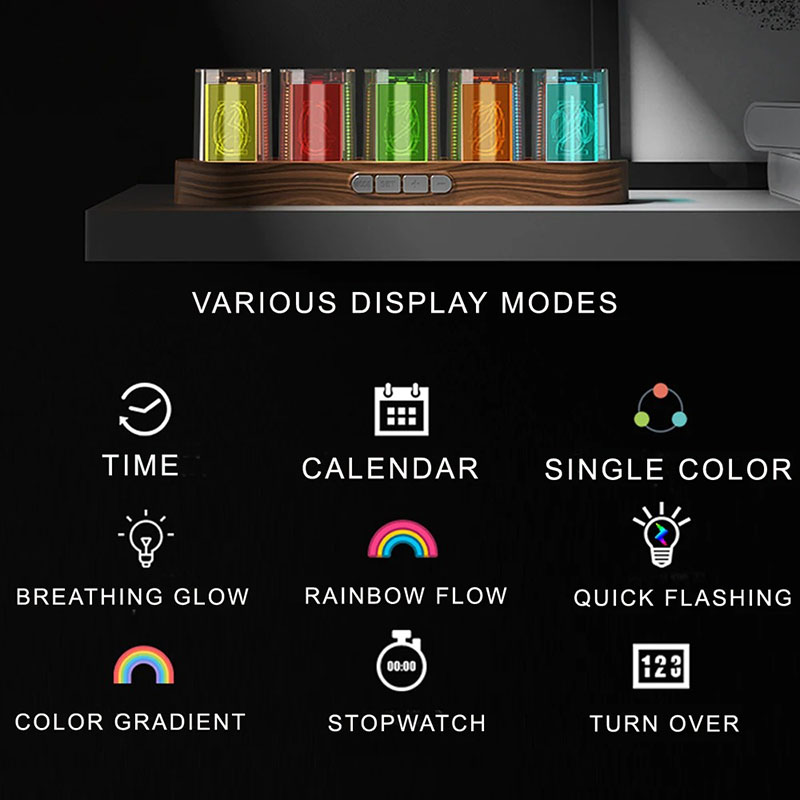 Relógio de Tubo Eletrônico DIY - Diy Electronics Desk avaliação e preço