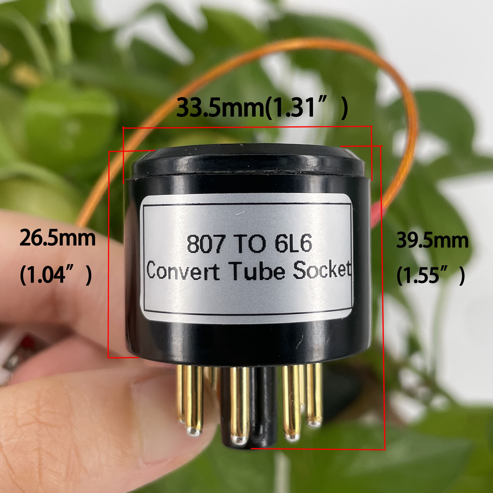 1pc 807 fu-7 fu7 para 6l6 tubo - Diy With Electronics avaliação e preço
