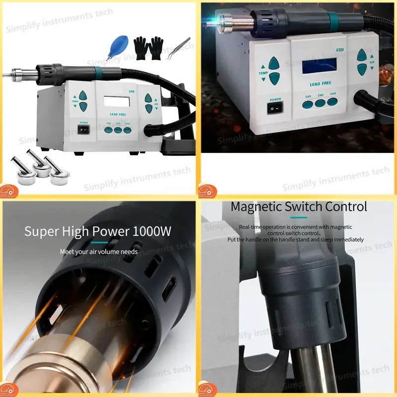 Estação de Retrabalho BGA com  - Diy Soldering Station No Electronics avaliação e preço
