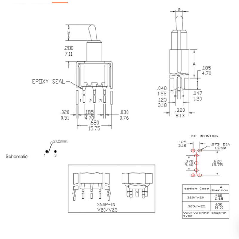 Interruptor Toggle Inovador T8 - Diy Innovative Electronics avaliação e preço