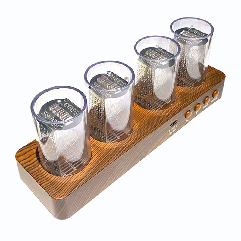 Relógio Digital com Tubo de Lu - Diy Electronics Desk avaliação e preço