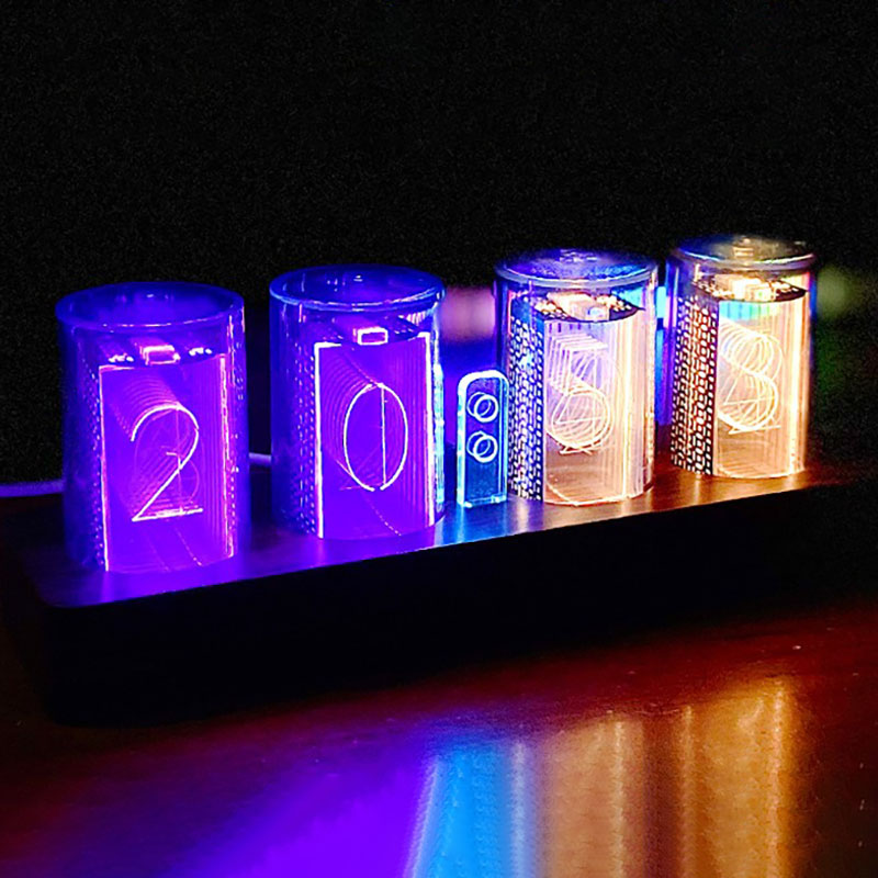 Relógio Digital com Tubo de Lu - Diy Electronics Desk avaliação e preço