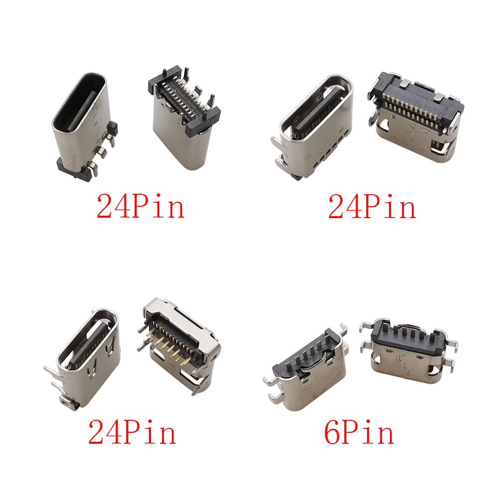10 pçs conector usb tipo c fêm - Smd Solder Paste avaliação e preço