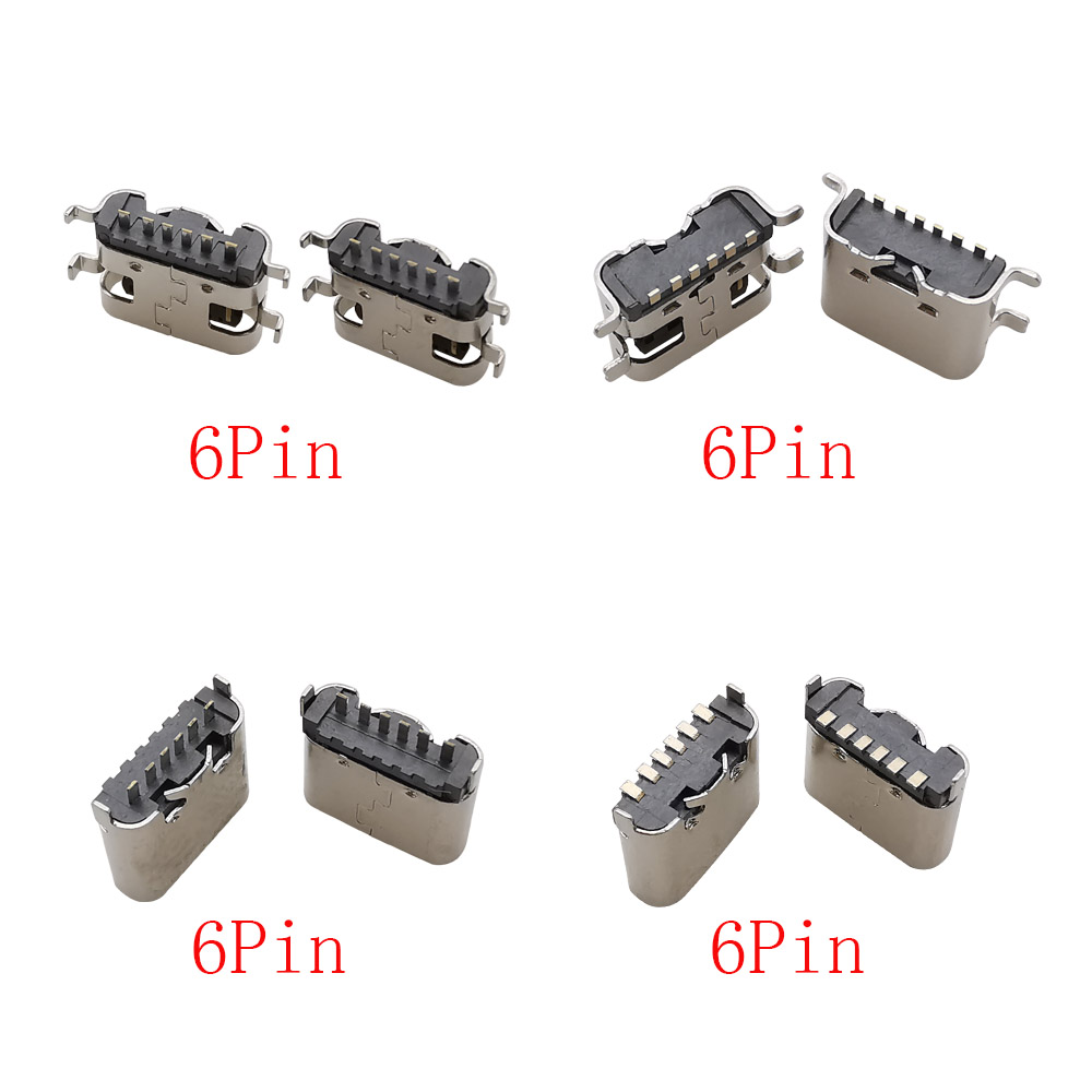 10 pçs conector usb tipo c fêm - Smd Solder Paste avaliação e preço