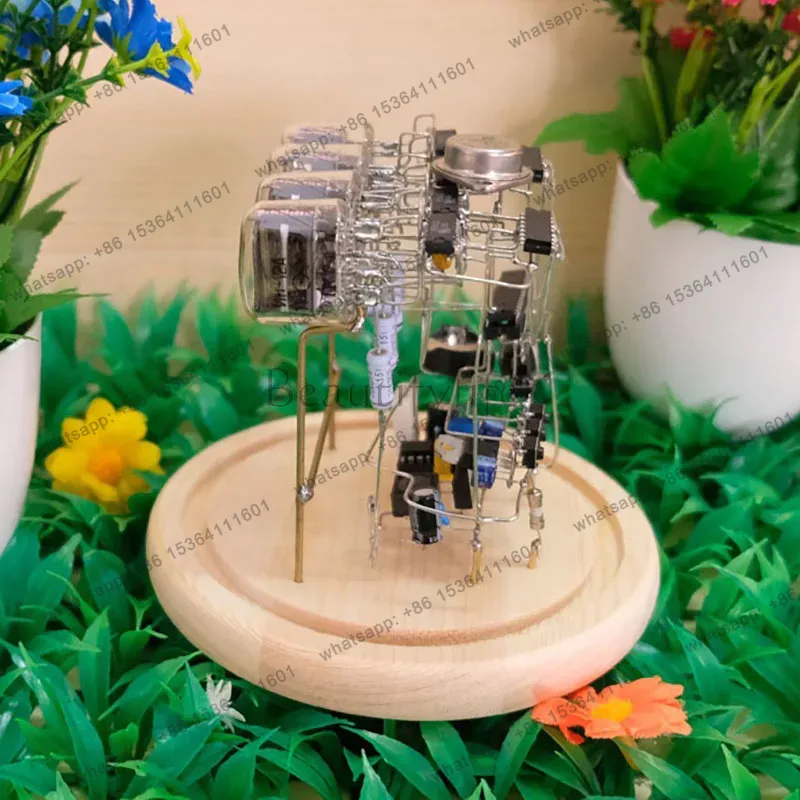 Relógio Nixie IN12 com Tubo de - Diy Electronics Desk avaliação e preço