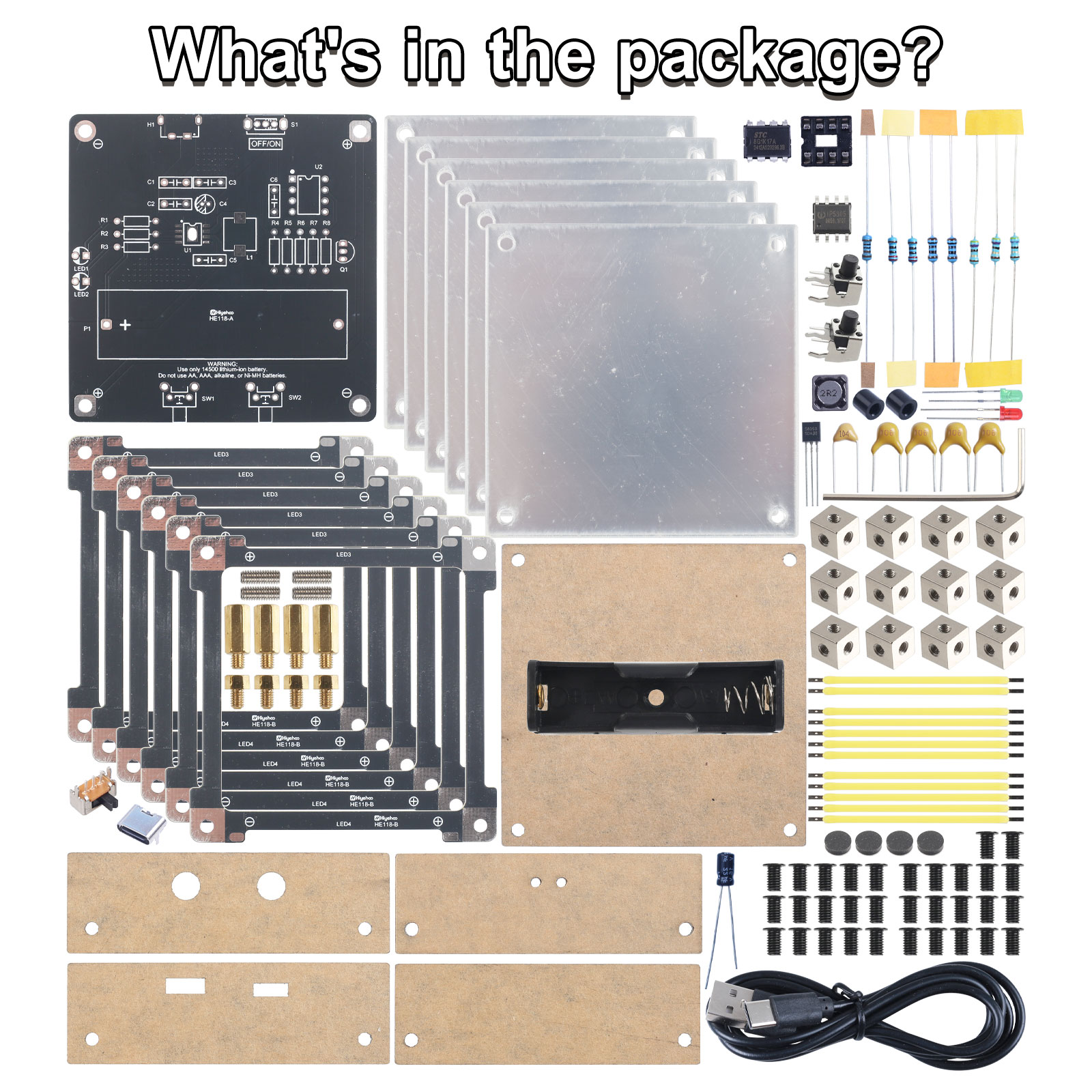 Diy led filamento cubo luz pro - Diy Electronics Desk avaliação e preço
