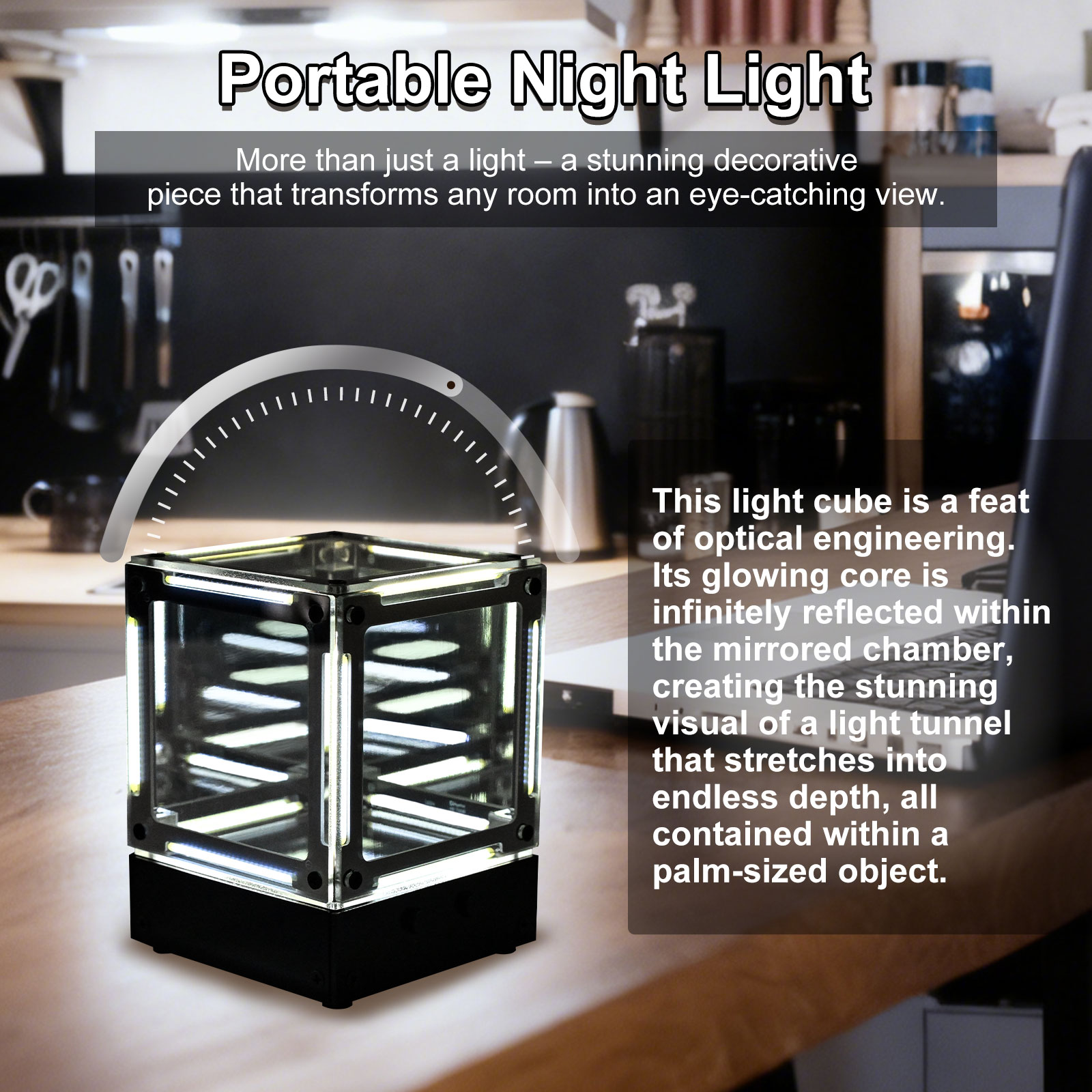 Diy led filamento cubo luz pro - Diy Electronics Desk avaliação e preço