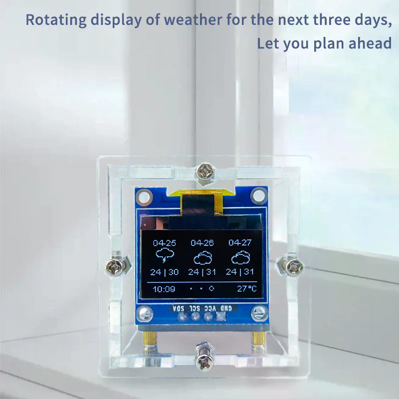 Relógio Digital WIFI ESP8266 M - Diy Soldering Station No Electronics avaliação e preço