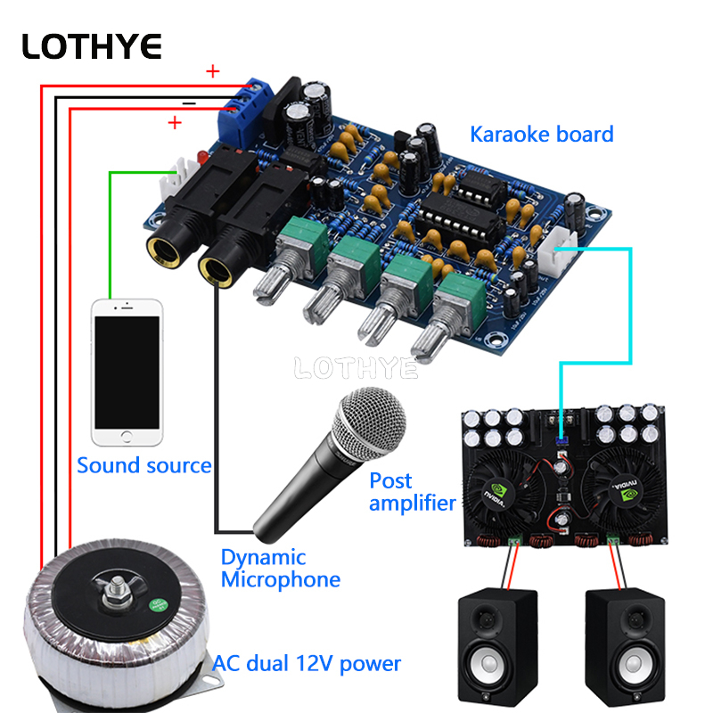Placa amplificadora de microfo - Diy Electronics Board avaliação e preço