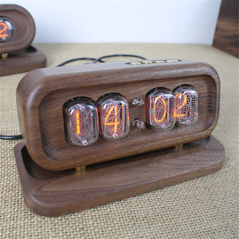 Preto nogueira madeira maciça  - Diy Electronics Desk avaliação e preço