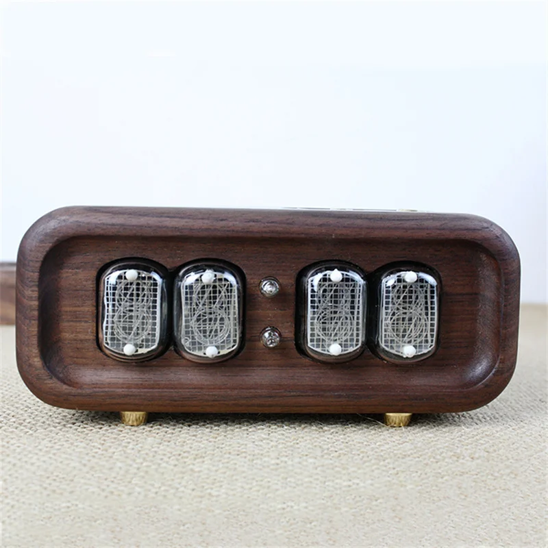 Preto nogueira madeira maciça  - Diy Electronics Desk avaliação e preço