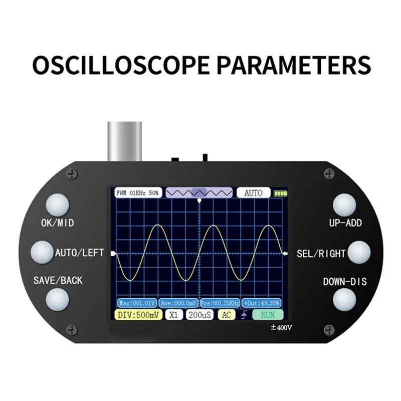 Osciloscópio digital inovador, - Diy Innovative Electronics avaliação e preço