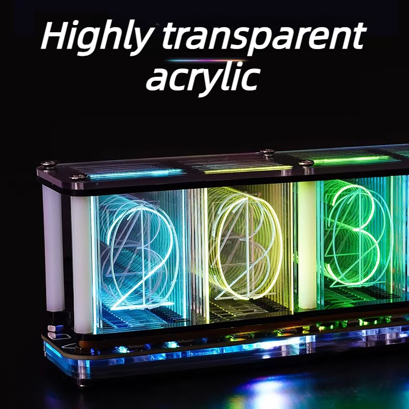 Kit de Relógio com Tubo Lumino - Diy Electronics Desk avaliação e preço