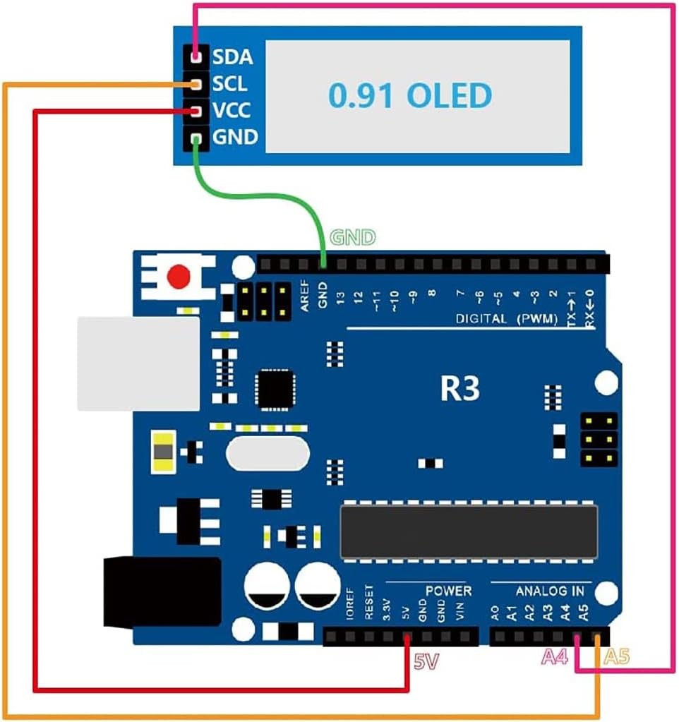 XZG 1-20PCS Display OLED LCD I - Arduino Diy Electronics avaliação e preço