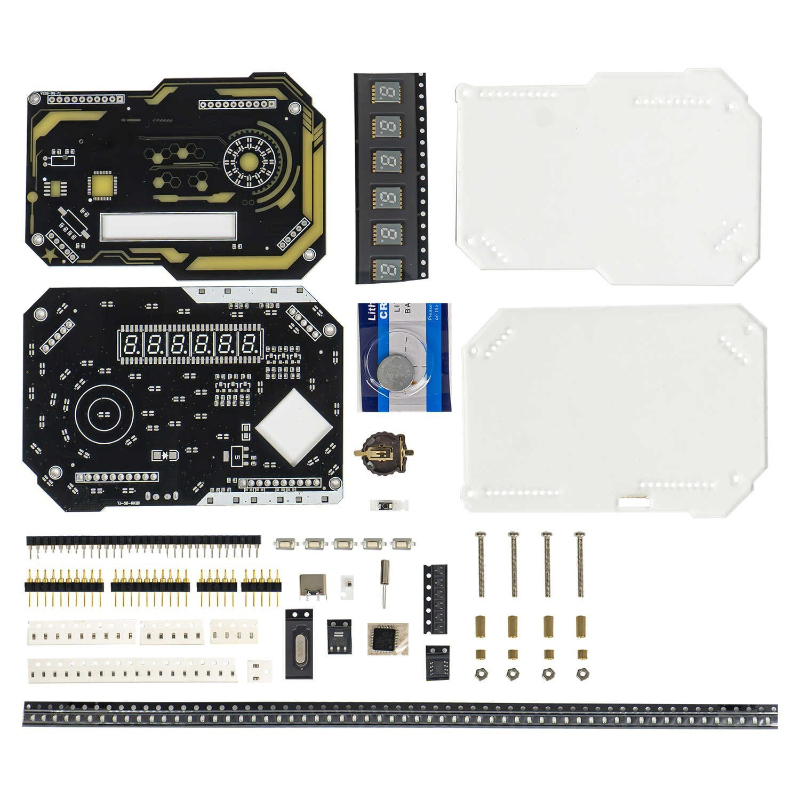 Kit DIY de Relógios de Mesa: R - Diy Electronics Desk avaliação e preço