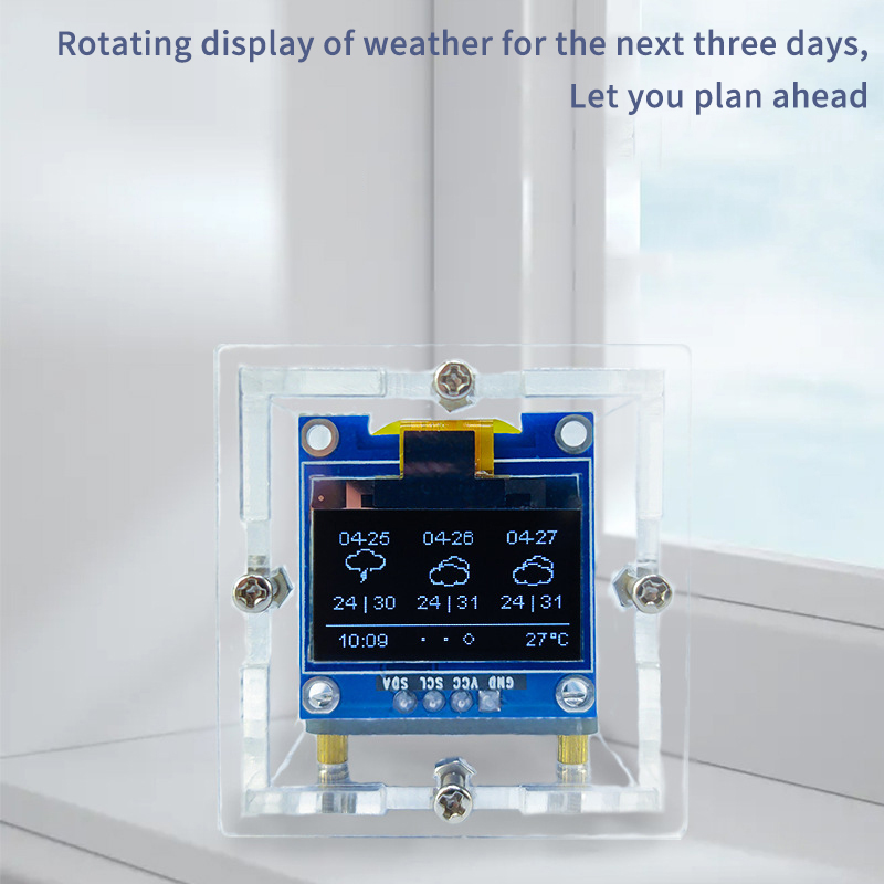 Esp8266 mini relógio meteoroló - Diy Soldering Station No Electronics avaliação e preço