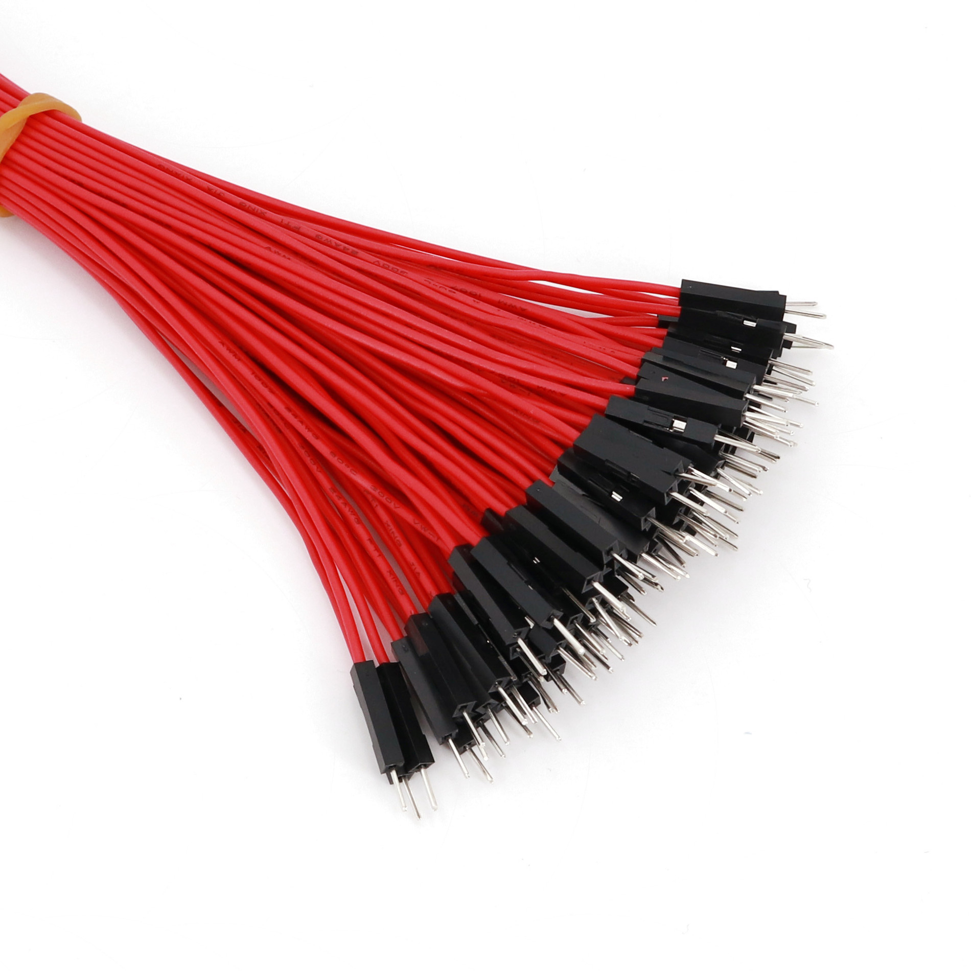 200 peças vermelho preto 1pin  - Arduino Diy Electronics avaliação e preço