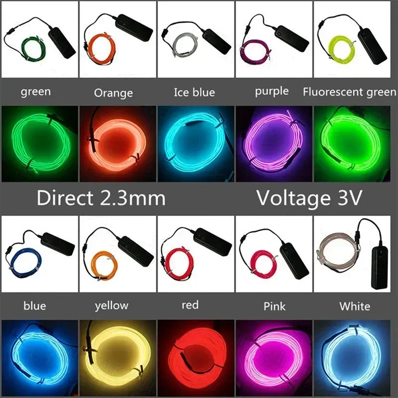 1m/3m/5m flexível luz de néon  - Diy Electronics News avaliação e preço